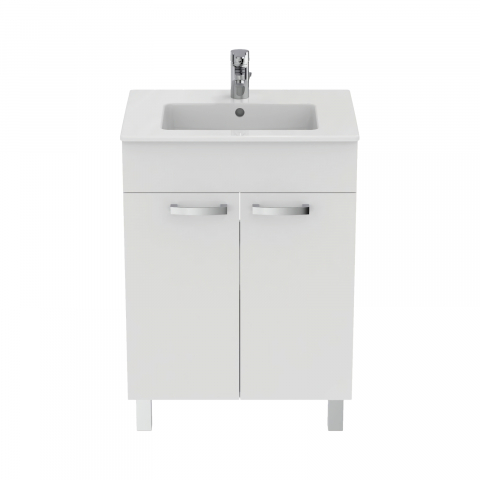 Mobilier TEMPO stativ 2 usi 600 mm alb lucios Ideal Standard [2]