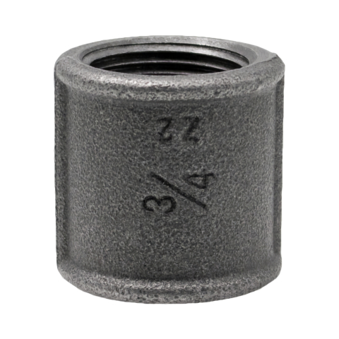 Tevi, fitinguri si accesorii pentru instalatii gaz - Mufa negra 3/4" filet interior Klass