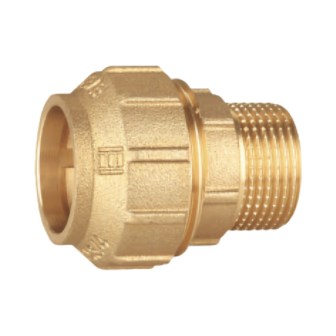 Alimentare apa. Tevi, fitinguri si accesorii - Mufa rapida pentru teava PEHD D.20 x 1/2" filet exterior SLK