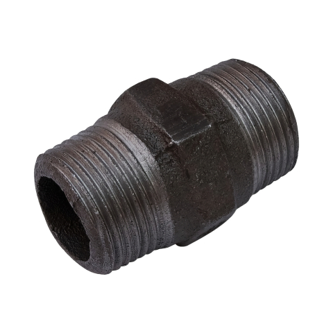 Tevi, fitinguri si accesorii pentru instalatii gaz - Niplu negru 3/4" filet exterior