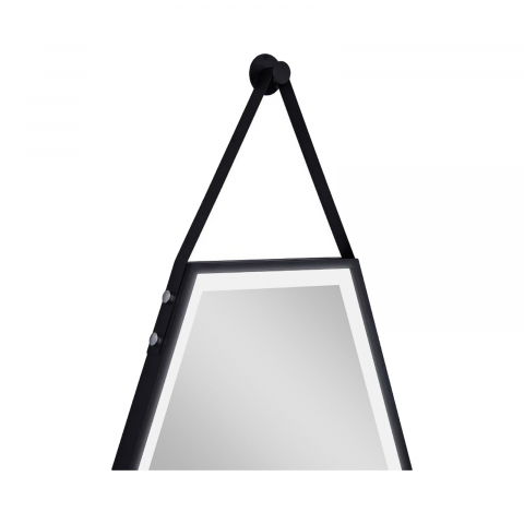 Oglinda cu iluminare LED, rama Negru-Mat, SOHO Sanotechnik [3]