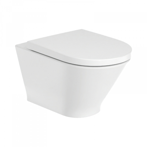 Pachet 5 bucati WC The Gap Round Rimless prinderi complet ascunse Roca [2]
