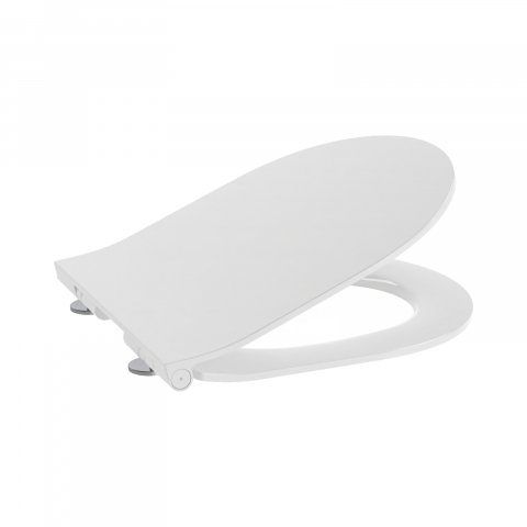 Pachet 5 bucati WC Meridian Round Rimless prinderi complet ascunse Roca [4]