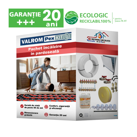 Instalatii termice - Pachet incalzire pardoseala ECO 60 MP cu automatizare