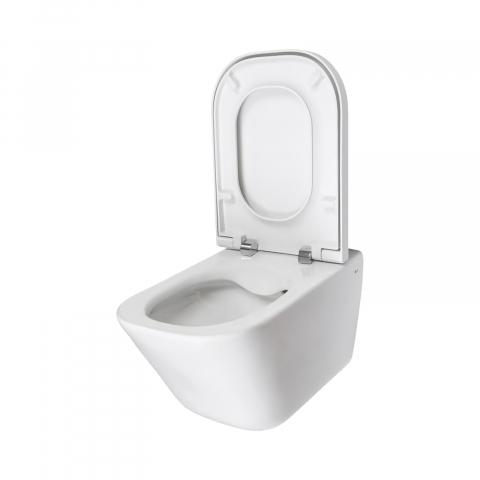 Pachet WC The Gap Square Rimless prinderi complet ascunse Roca [3]