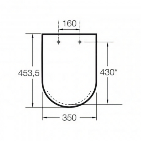 Pachet WC The Gap Square Rimless prinderi complet ascunse Roca [7]