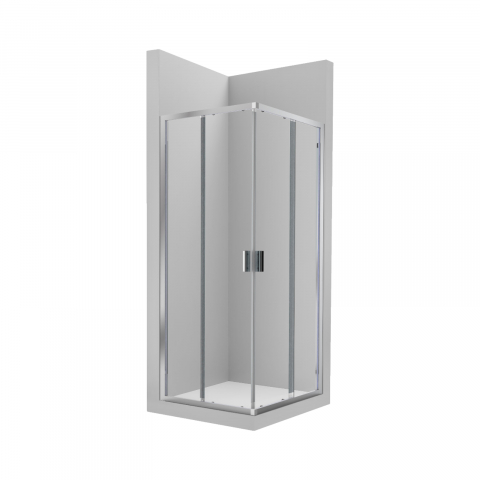 Cabine de dus - Panou de dus lateral cu 1 usa glisanta + 1 panou fix 700 x 1950 Victoria Roca