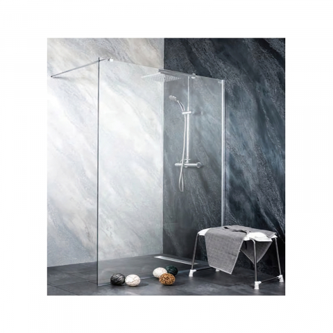 Paravan dus - Paravan de dus  FREEDOM II 98-99 x 195 cm crom Sanotechnik