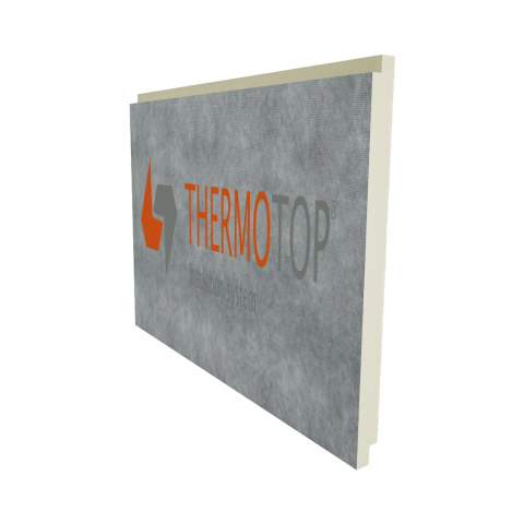 Placa termoizolanta din spuma PIR 100mm BV/BV Thermotop [5]