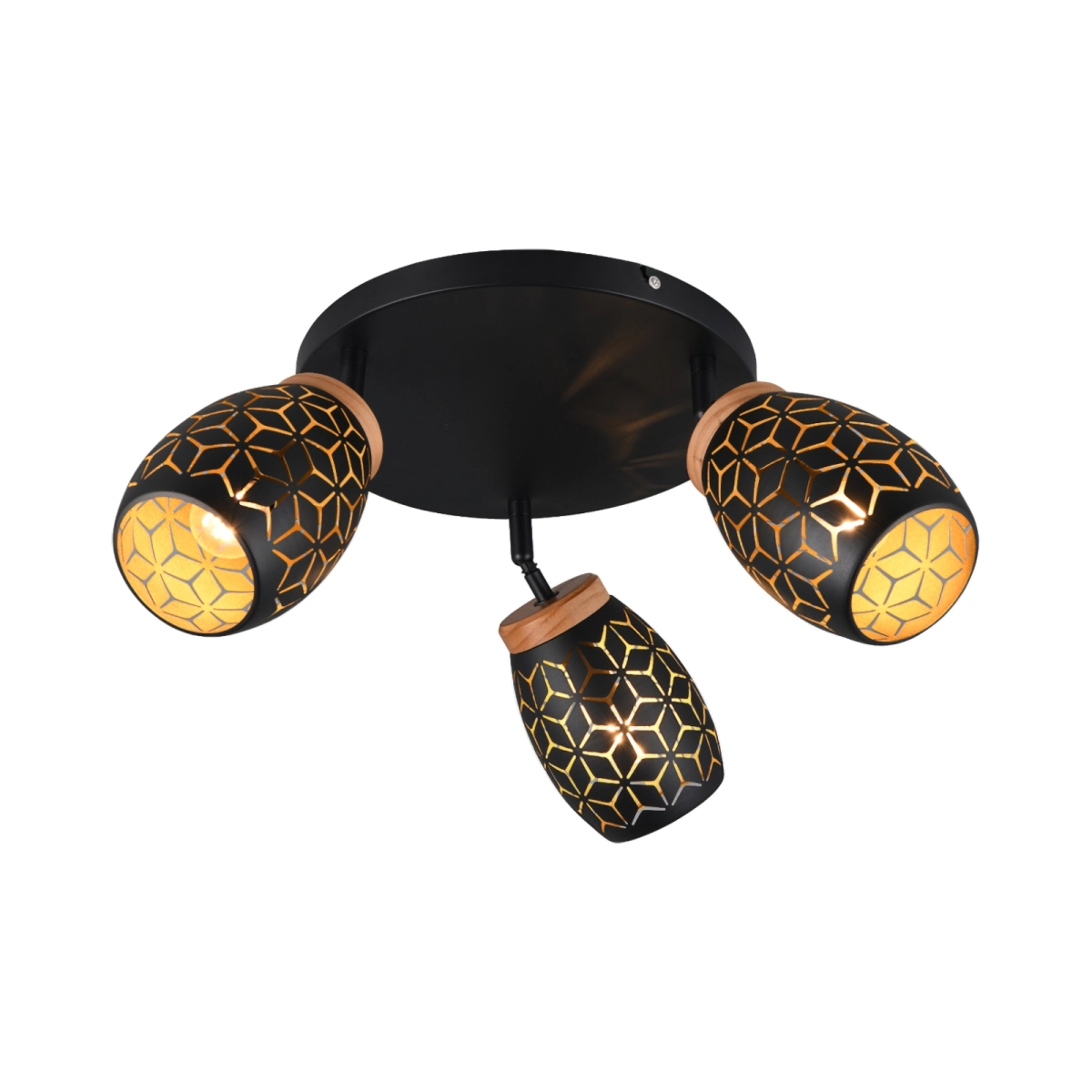 Echipamente electrice - PLAFONIERA BIDAR EXCL.3XE14 | R61573380