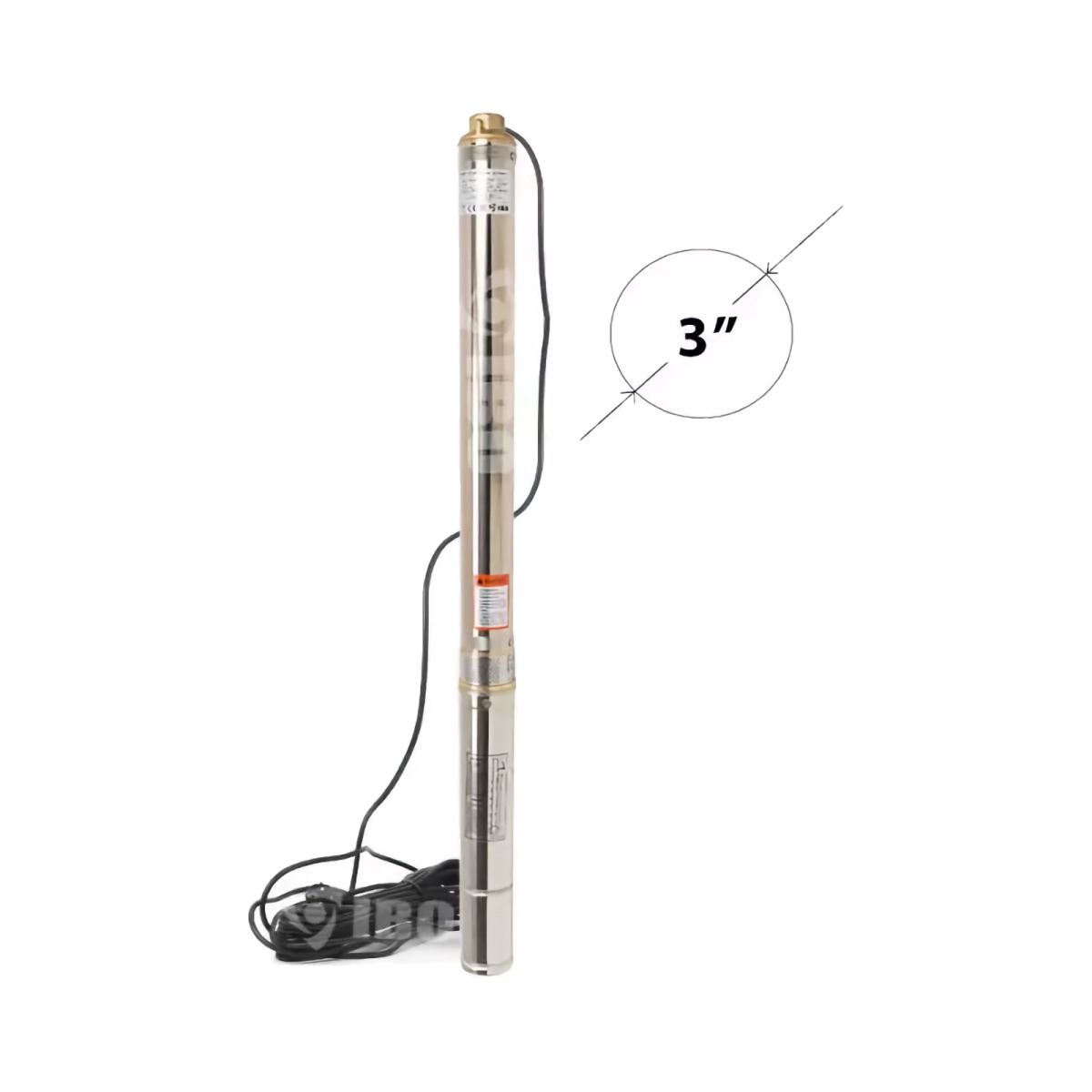 Pompe submersibile - POMPA SUBMERSIBILA 3" TI 27(0.75KW), 20M CABLU IBO