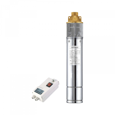 Pompe submersibile - Pompa submersibila 4 SKM 100 cu panou control IBO