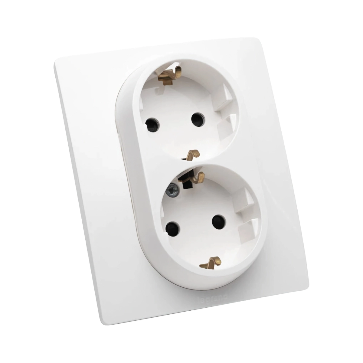 Prize - PRIZA DUBLA SCHUKO 16A ALB NILOE - LEGRAND