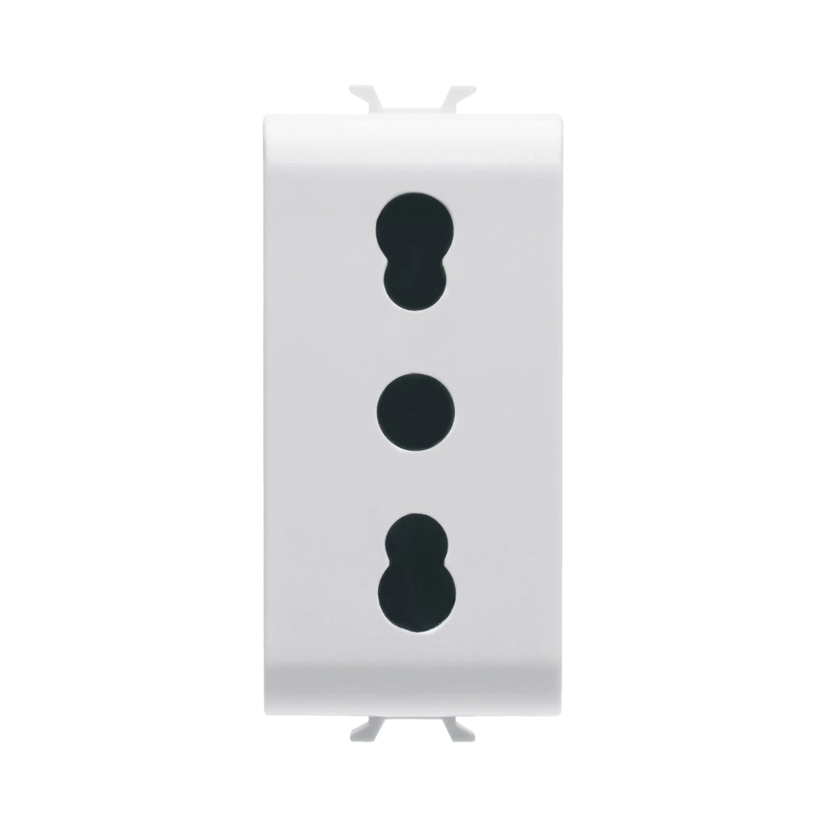 Echipamente electrice - PRIZA SCHUKO 1M 16A ALB CHORUS - GEWISS | GW10203