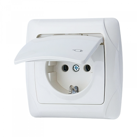 Prize - Priza schuko cu capac Carmen Viko by Panasonic