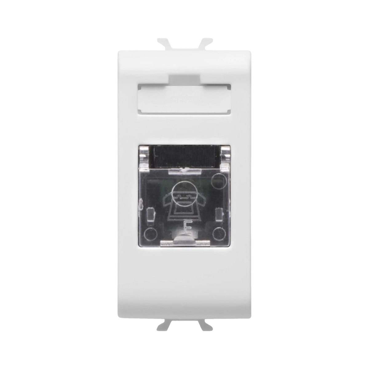 Echipamente electrice - PRIZA TELEFON 1M RJ11 ALB SYSTEM - GEWISS | GW10401