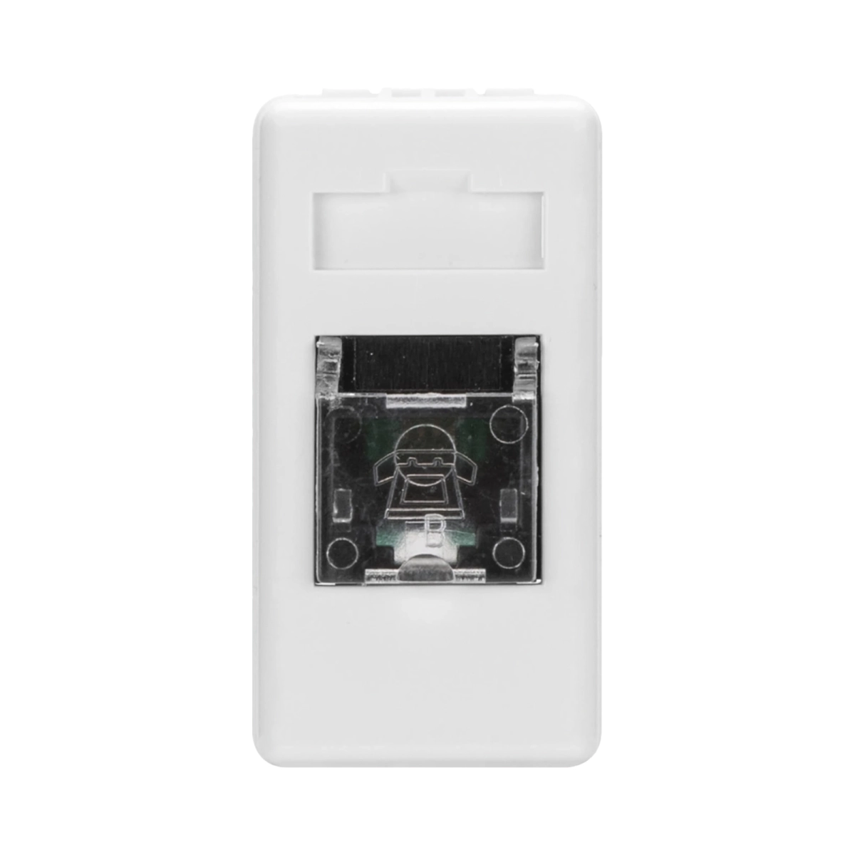 Echipamente electrice - PRIZA TELEFON 1M RJ11 ALB SYSTEM - GEWISS | GW20251