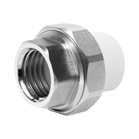 Tevi si fitinguri PP-R - Racord cu olandez PPR D.20 x 1/2" filet interior TE-MA