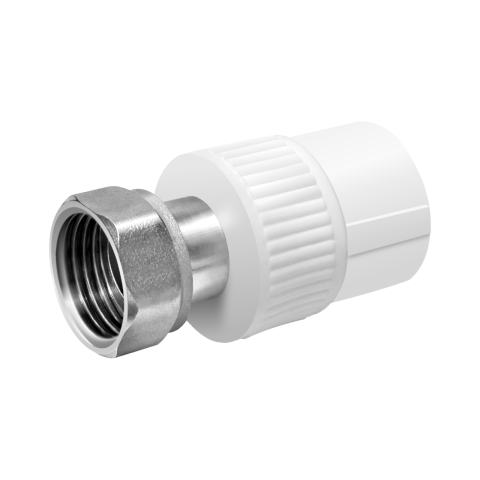 Instalatii sanitare - Racord cu semiolandez PPR D.25 x 3/4" filet interior TE-MA