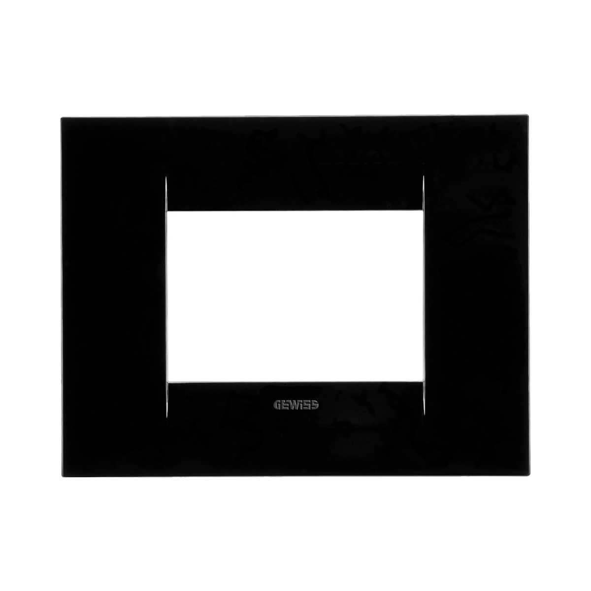 Echipamente electrice - RAMA ORNAMENT 3M NEGRU CHORUS - GEWISS | GW16403TN