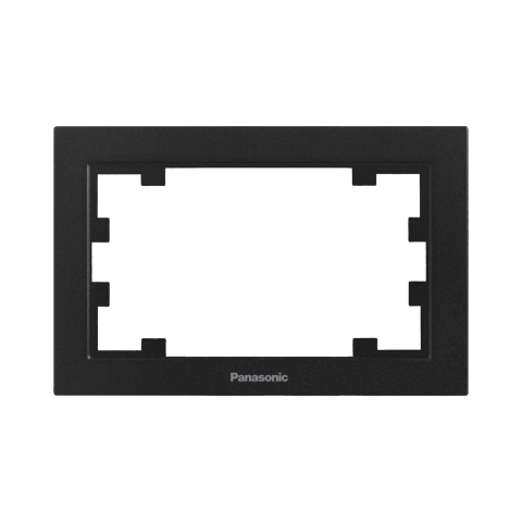 Rame - Rama pentru priza dubla Karre Plus 55 Negru