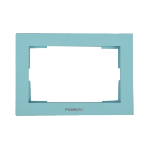 Rame - Rama pentru priza dubla Karre Plus 55 Soft Touch Turcoaz