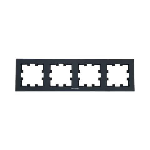 Rame - Rama priza 4 module orizontala Karre Plus 55 Soft Touch Night