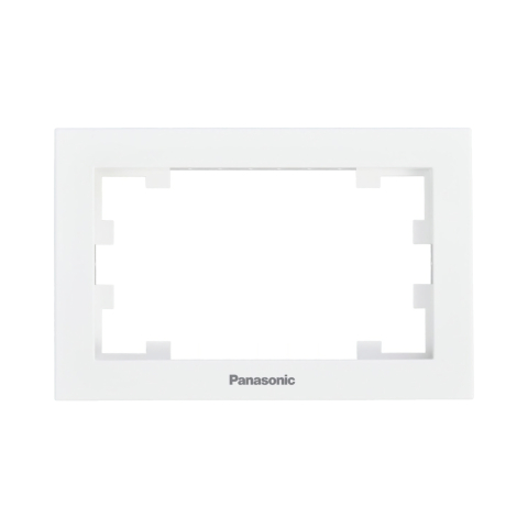 Rame - Rama pentru priza dubla Karre Plus 55 Alb