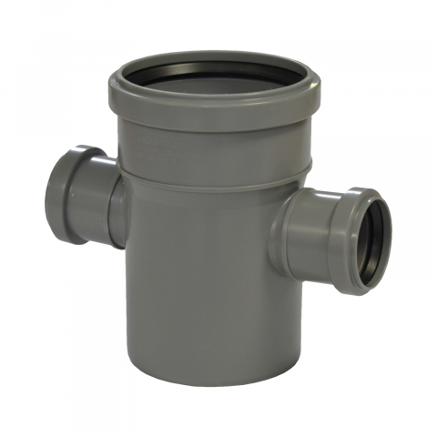 Fitinguri PP pentru canalizari interioare - Ramificatie dubla PP D.110 x 50 x 50 mm x 87 grade