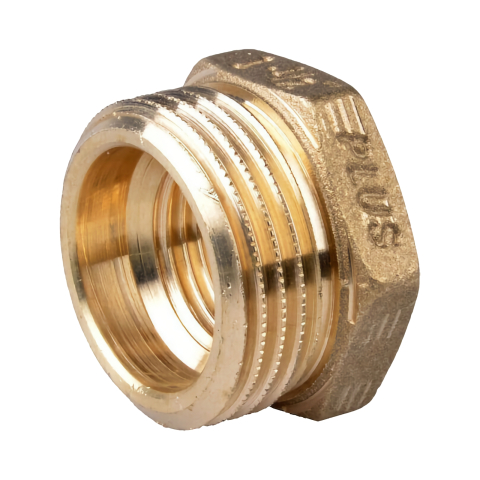 Fitinguri alama, bronz si zinc - Reductie alama 1" x 3/4" Plus CherBros