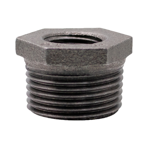 Tevi, fitinguri si accesorii pentru instalatii gaz - Reductie neagra 1" x 1/2" filet exterior - interior Klass