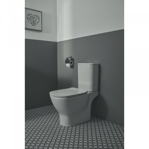 Rezervor WC TESI cu alimentare inferioara 3/6 L 31 x 20 x 38.5 cm Ideal Standard [5]