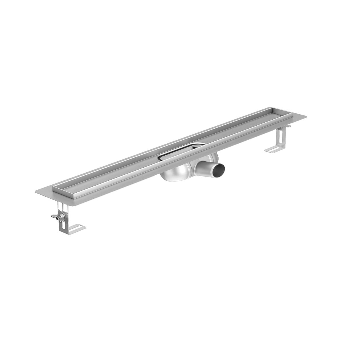 Rigole de dus - Rigola de dus ACO ShowerDrain C 585x69 mm flansa perete 9010.88.28