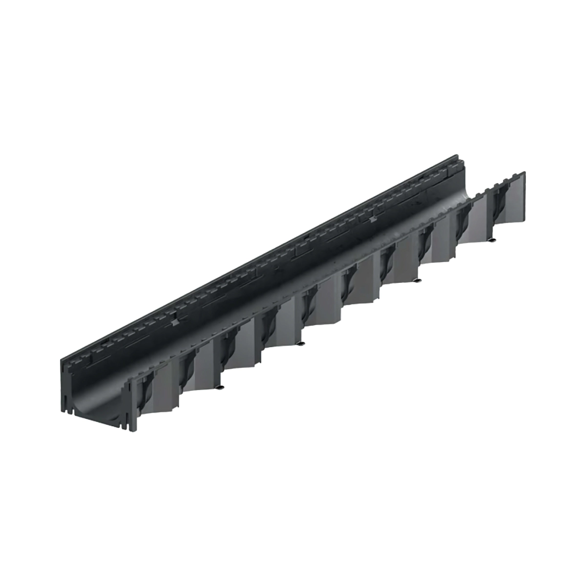 Colectare ape pluviale - RIGOLA PP HEXALINE FARA GRATAR LXLXH=100X12.5X8CM