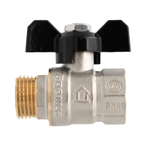 Robinet sfera tip fluture alama 3/8" filet interior - filet exterior SLK [1]