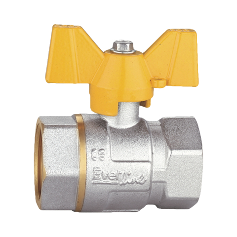 Robineti gaz - Robinet tip fluture pentru gaz 1/2" filet interior - interior SLK