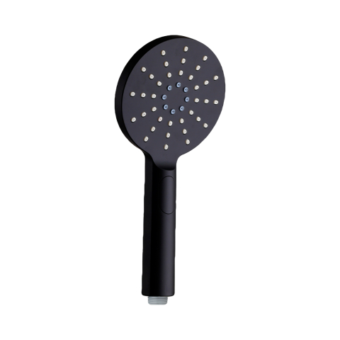 Accesorii dus - Set de dus cu punct, 3 functii ROUND Black Valvex