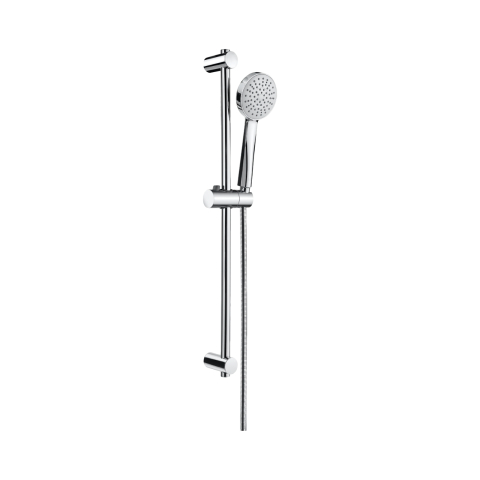 Accesorii dus - Set de dus para + furtun + suport + bara, Round, 1 functie, 1.7 m Stella Roca