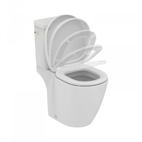 Set vas WC CONNECT evacuare laterala, rezervor CUBE alimentare laterala si capac soft-close Ideal Standard [3]