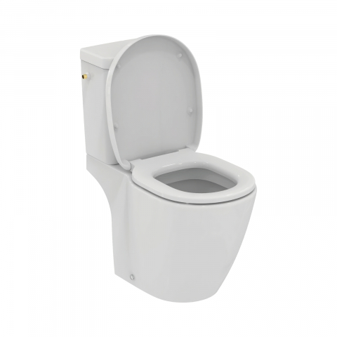 Set vas WC CONNECT evacuare laterala, rezervor CUBE alimentare laterala si capac soft-close Ideal Standard [1]
