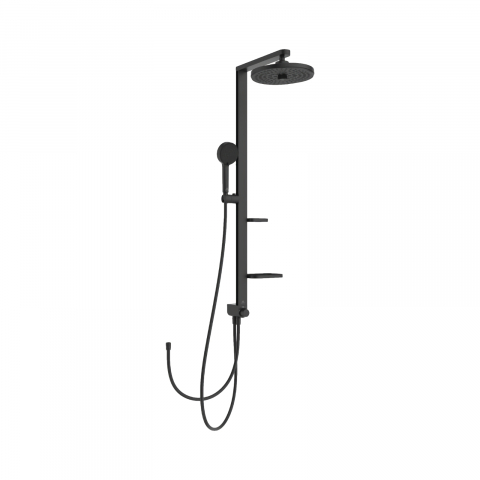 Coloane de dus - Sistem de dus cu divertor Ceraflow Alu+ Negru Ideal Standard