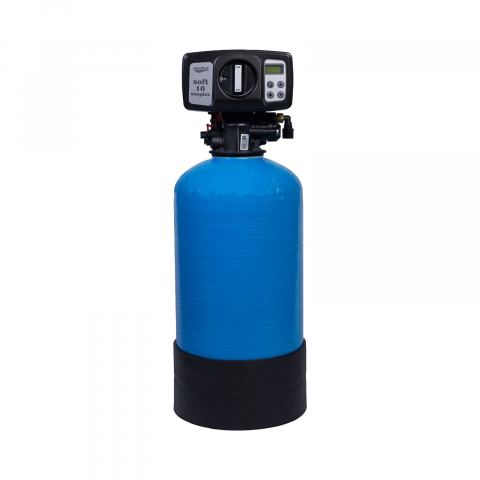 Statie dedurizare aquaPUR SOFT 10 SIMPLEX Q= 0,8 mc/h (cu BY-PASS) Valrom [1]