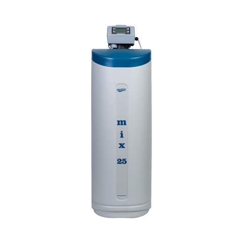 Statii de filtrare si tratare cu medii filtrante - Statie tratare aquaPUR MIX 25 CAB Q= 1,2 mc/h (cu BY-PASS) Valrom