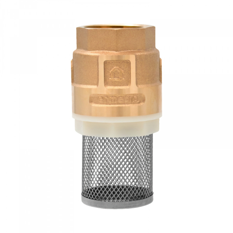 Fitinguri alama, bronz si zinc - Supapa de sens cu ventil alama si sorb sita 3/4" SLK