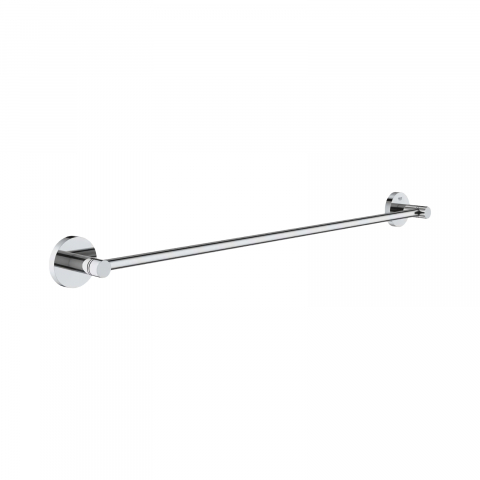 Suporturi si inele pentru prosoape de baie - Suport prosop Grohe Essentials, 60 cm, crom
