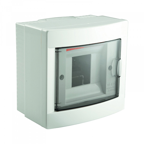 Instalatie electrica - Tablou electric 4 module, PT, 1 rand, IP40, usa transparenta Viko by Panasonic