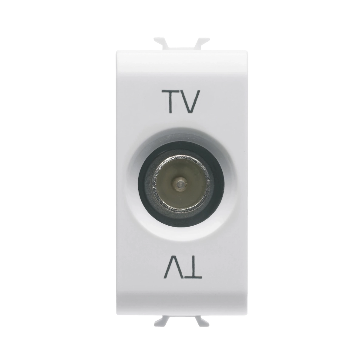 Echipamente electrice - TASTA PRIZA TV 1M ALB CHORUS - GEWISS | GW10361