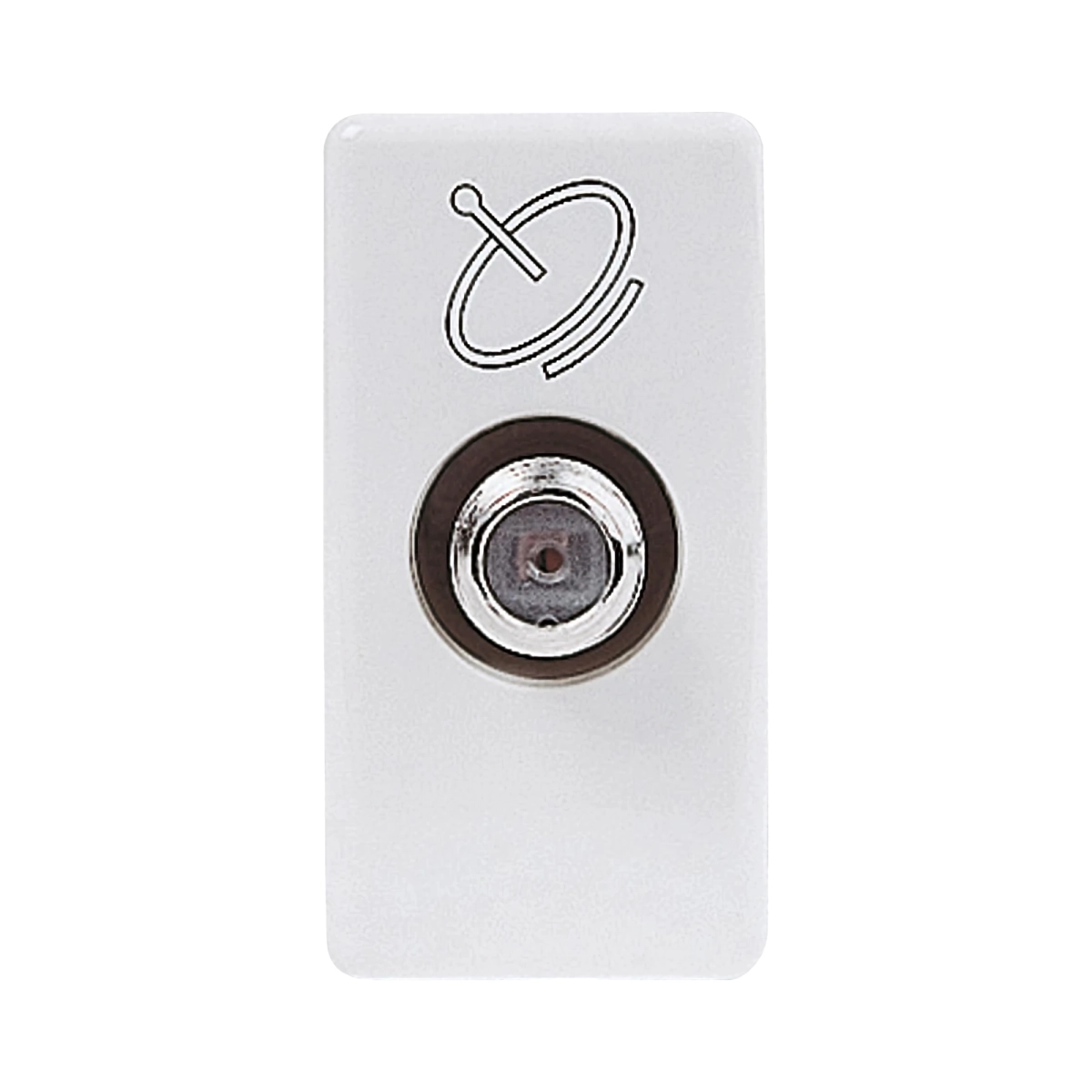 Echipamente electrice - TASTA PRIZA TV 1M ALB SYSTEM - GEWISS | GW20391