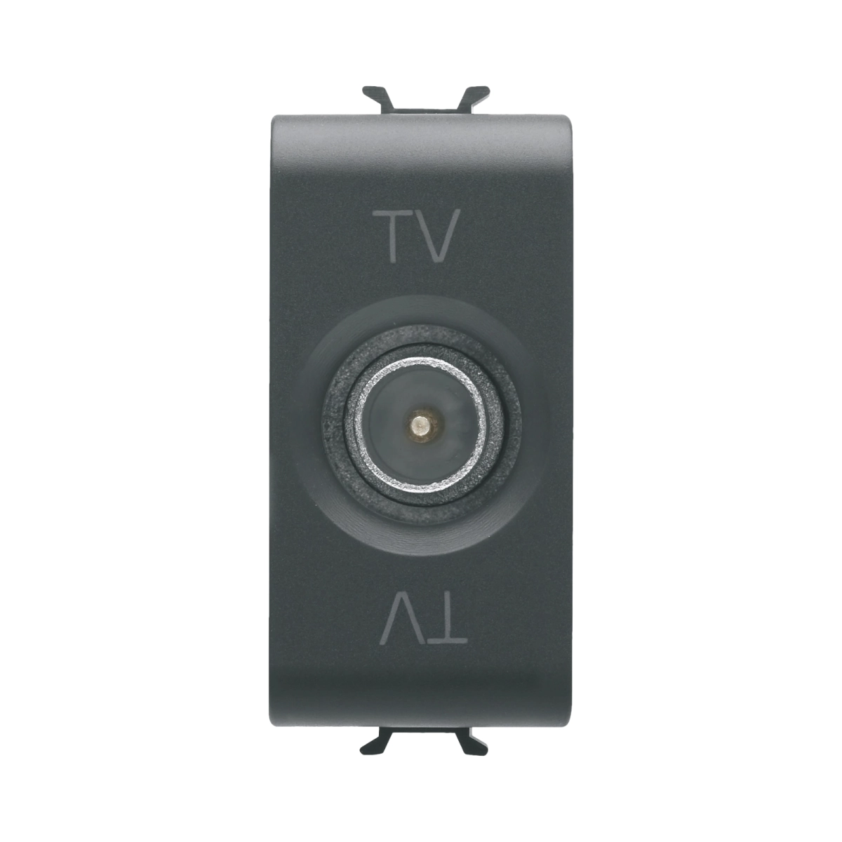 Echipamente electrice - TASTA PRIZA TV 1M NEGRU CHORUS - GEWISS | GW12361