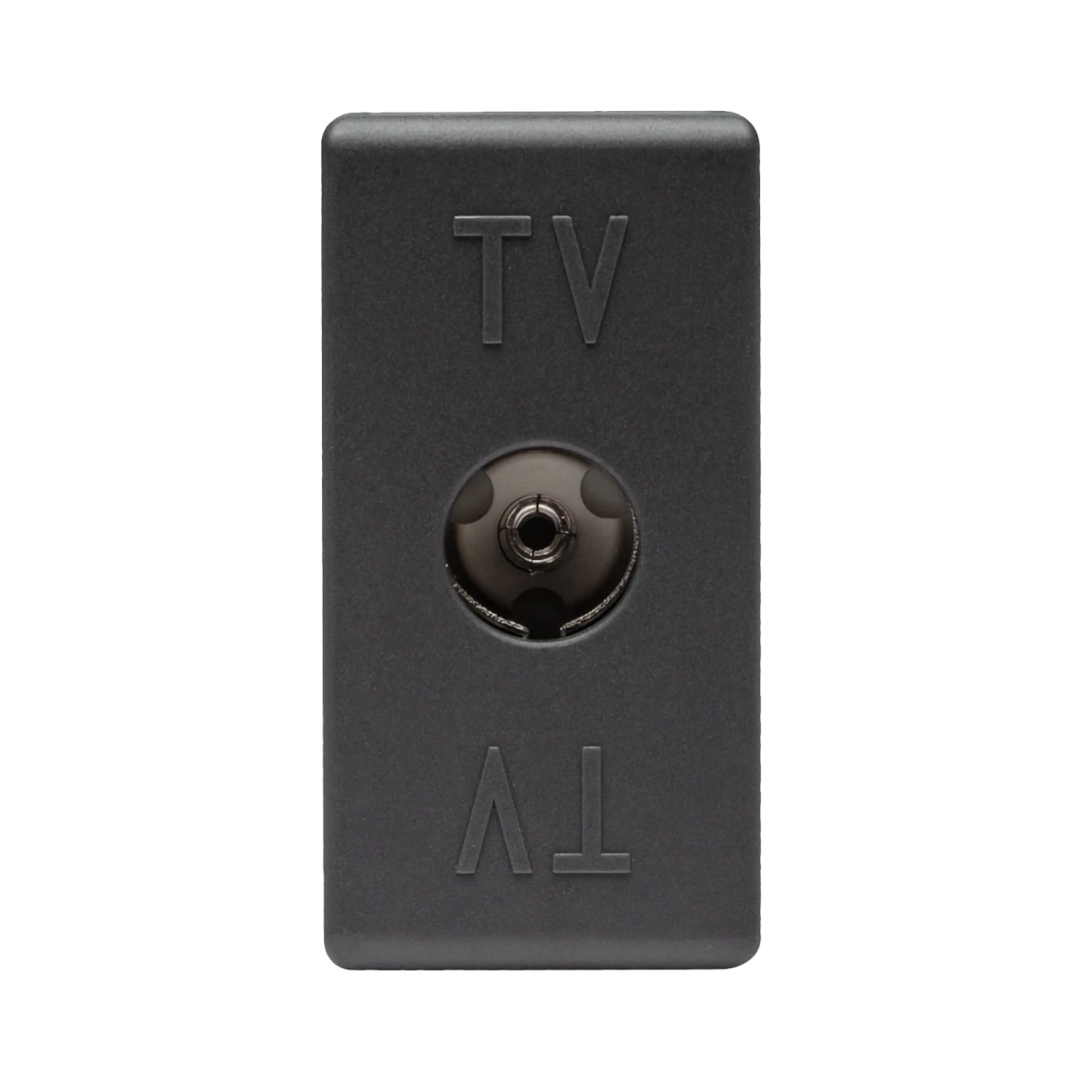 Echipamente electrice - TASTA PRIZA TV 1M NEGRU SYSTEM - GEWISS | GW21228